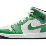 Air Jordan 1 Mid Lucky Green authentique