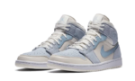 Air Jordan 1 Mid Mixed Textures Blue - vue 2