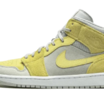 Air Jordan 1 Mid Mixed Textures Yellow authentique