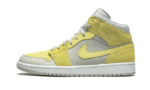 Air Jordan 1 Mid Mixed Textures Yellow authentique