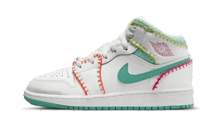 Air Jordan 1 Mid Multi Knit authentique