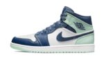 Air Jordan 1 Mid Mystic Navy Mint Foam authentique