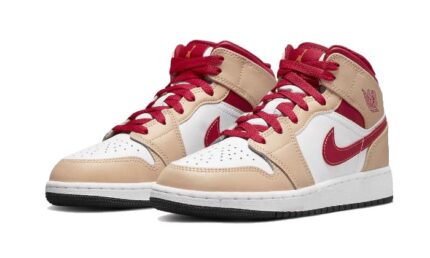 Air Jordan 1 Mid Onyx Curry - vue 2