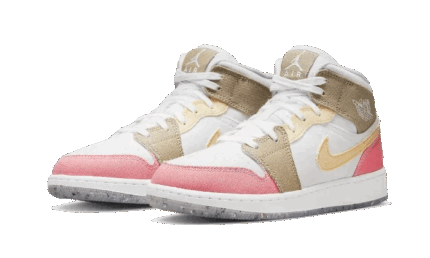 Air Jordan 1 Mid Pastel Grind - vue 2