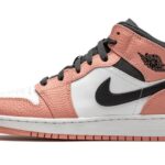 Air Jordan 1 Mid Pink Quartz authentique