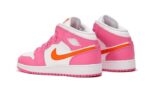 Air Jordan 1 Mid Pinksicle Safety Orange - vue 3