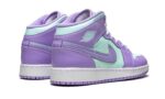 Air Jordan 1 Mid Purple Aqua - vue 3