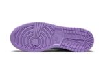 Air Jordan 1 Mid Purple Aqua - vue 4