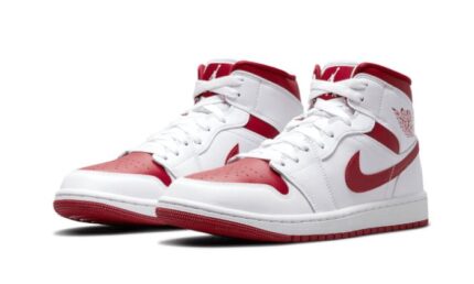 Air Jordan 1 Mid Reverse Chicago - vue 2