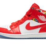 Air Jordan 1 Mid SE Barcelona Sweater authentique