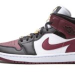Air Jordan 1 Mid SE Black Dark Beetroot authentique