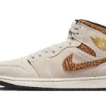 Air Jordan 1 Mid SE Brown Elephant authentique