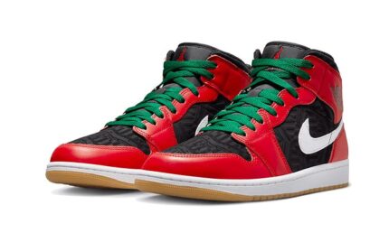 Air Jordan 1 Mid SE Christmas - vue 2