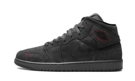 Air Jordan 1 Mid SE Craft Grey Red authentique