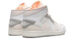 Air Jordan 1 Mid SE Craft Inside Out White Grey - vue 3