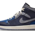 Air Jordan 1 Mid SE Craft Obsidian authentique