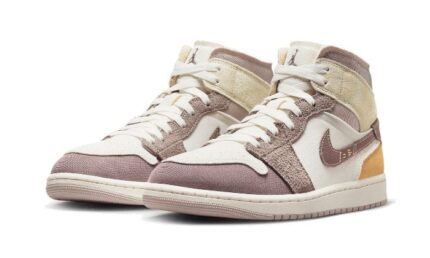 Air Jordan 1 Mid SE Craft Sail Taupe Haze - vue 2