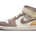 Air Jordan 1 Mid SE Craft Sail Taupe Haze authentique