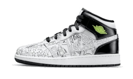 Air Jordan 1 Mid SE DIY authentique
