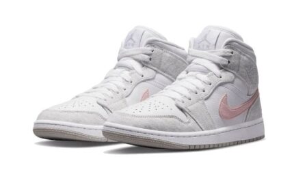 Air Jordan 1 Mid SE Light Iron Ore - vue 2
