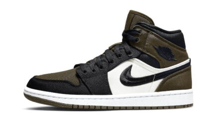 Air Jordan 1 Mid SE Light Olive authentique