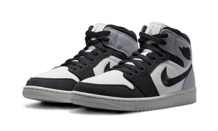 Air Jordan 1 Mid SE Light Steel Grey - vue 2