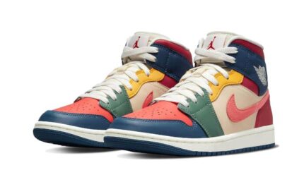 Air Jordan 1 Mid SE Multi-color - vue 2