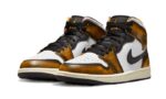Air Jordan 1 Mid SE Orange Wear-Away - vue 2