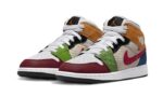 Air Jordan 1 Mid SE Patchwork - vue 2