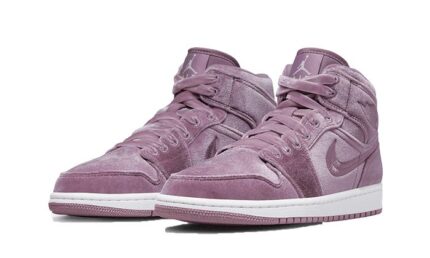Air Jordan 1 Mid SE Purple Velvet - vue 2