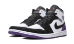 Air Jordan 1 Mid SE Varsity Purple - vue 2