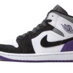 Air Jordan 1 Mid SE Varsity Purple authentique