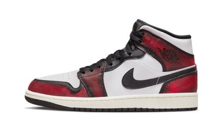 Air Jordan 1 Mid SE Wear-Away Chicago authentique