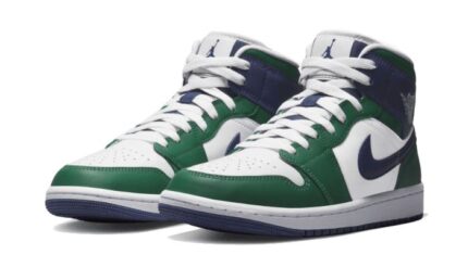Air Jordan 1 Mid Seahawks - vue 2