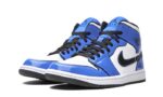 Air Jordan 1 Mid Signal Blue - vue 2