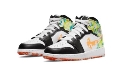 Air Jordan 1 Mid Slim Vortex - vue 2