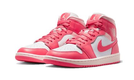 Air Jordan 1 Mid Strawberries And Cream - vue 2