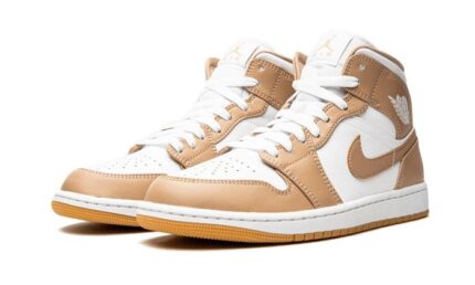 Air Jordan 1 Mid Tan Gum - vue 2