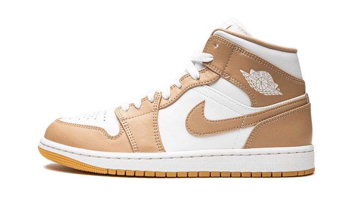 air-jordan-1-mid-tan-gum-706687 Air Jordan 1 Mid Tan Gum authentique