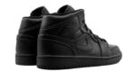 Air Jordan 1 Mid Triple Black - vue 3