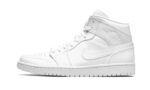 Air Jordan 1 Mid Triple White (2020) authentique