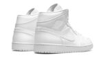Air Jordan 1 Mid Triple White (2020) - vue 3