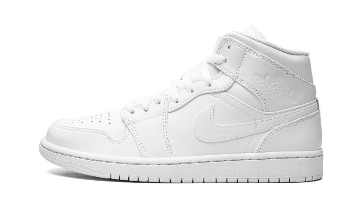 air-jordan-1-mid-triple-white-2022-543312 Air Jordan 1 Mid Triple White (2022) authentique