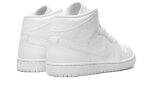 Air Jordan 1 Mid Triple White (2022) - vue 3