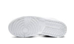 Air Jordan 1 Mid Triple White Patent Swoosh - vue 3