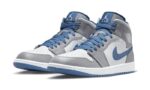 Air Jordan 1 Mid True Blue - vue 2