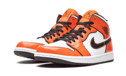 Air Jordan 1 Mid Turf Orange - vue 2