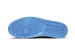 Air Jordan 1 Mid University Blue Grey - vue 4