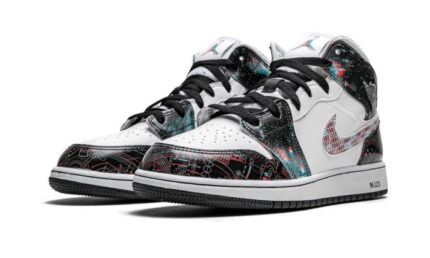 Air Jordan 1 Mid University Take Flight - vue 2