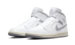 Air Jordan 1 Mid Vintage Grey - vue 2